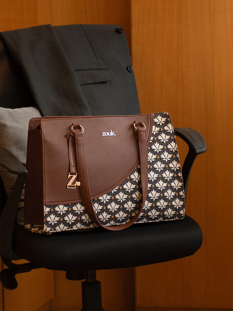 ZOUK Women Bidri Kaiser Office Essential Tote Bag - Image 2