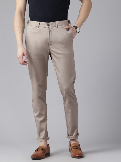 Blackberrys Men Mid-Rise Chinos Trousers