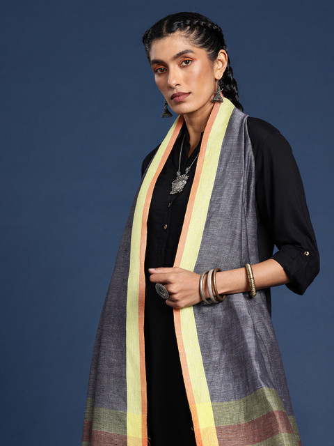 Taavi Linen & Cotton Blended Dupatta