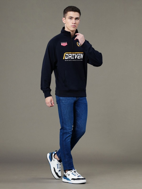 Red Tape Men Graphic Print Cotton Baggy Fit Sweatshirt - Image 7