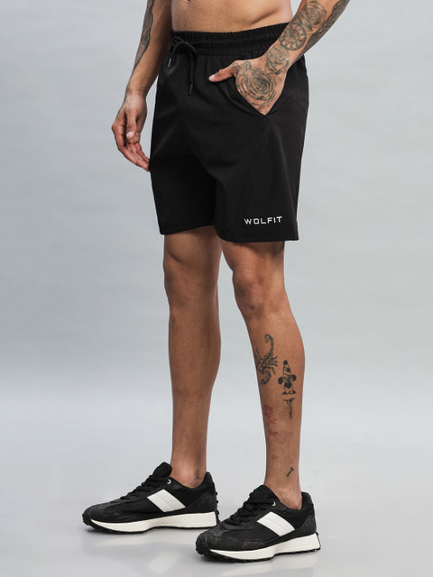 WOLFIT ATHLEISURE Men Training or Gym Sports Shorts - Image 3