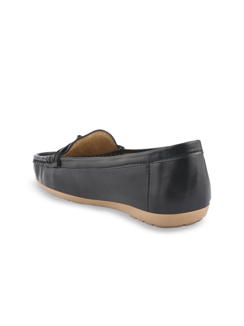 Shoetopia Women Solid Slip-On Loafers - Image 4