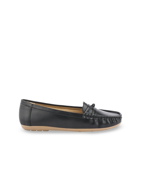 Shoetopia Women Solid Slip-On Loafers - Image 5