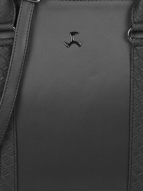 Mochi Women Half Moon Tote Bag with Tasselled - Image 4