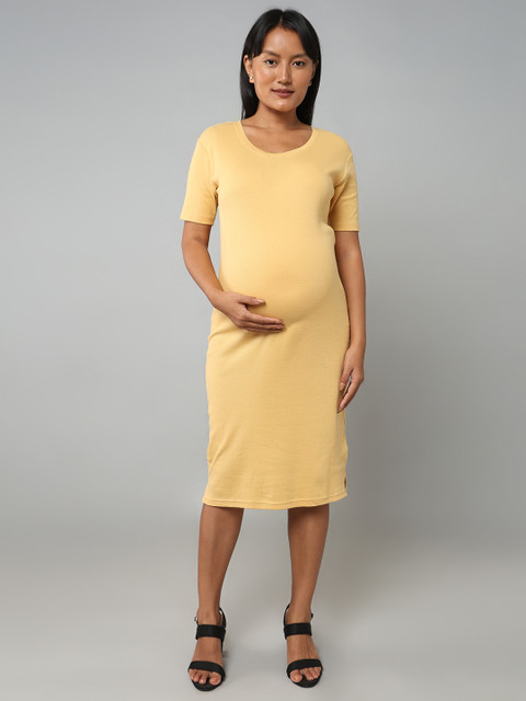 Ed-a-Mamma Women Maternity Sheath Dress