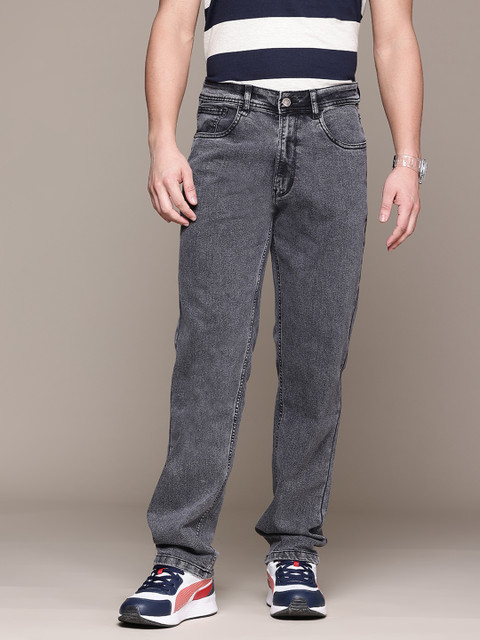 The Roadster Lifestyle Co. Men Light Fade Stretchable Regular Jeans