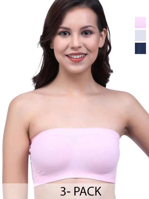 INDIROCKS Bandeau Bra Half Coverage