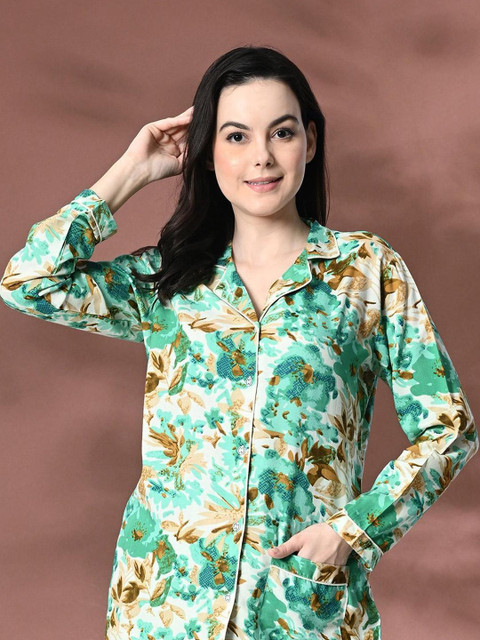 Mintmarie Women Printed Night suit