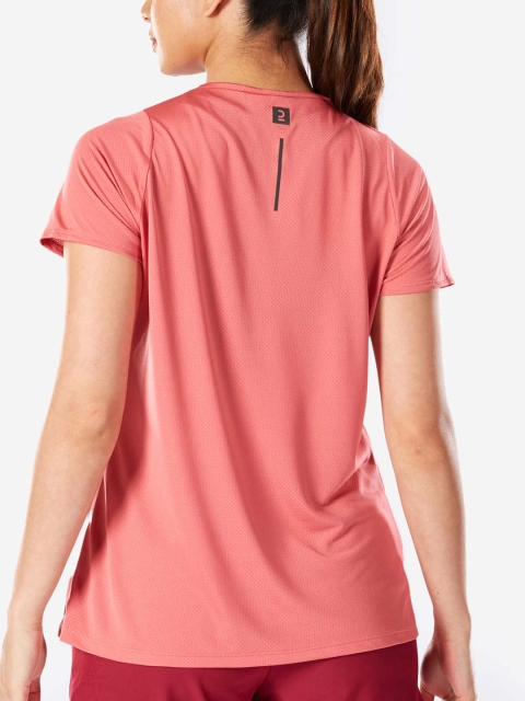 Kalenji By Decathlon Women Typography Printed Breathable Running T-shirt - Image 4