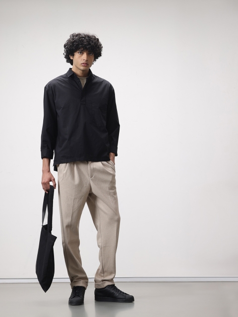 ether Pure Cotton Longline Casual Shirt - Image 5