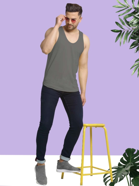 Friskers Men Round Neck Innerwear Vest 230924C-41 - Image 5