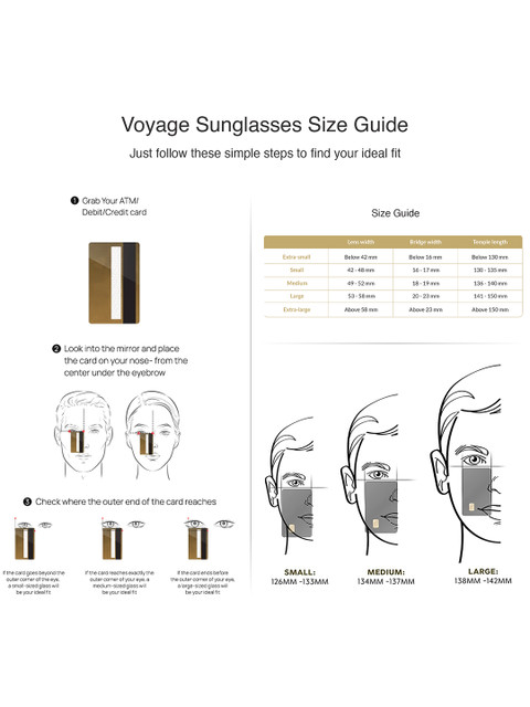 Voyage Unisex Sports Sunglasses with UV Protected Lens - Image 7
