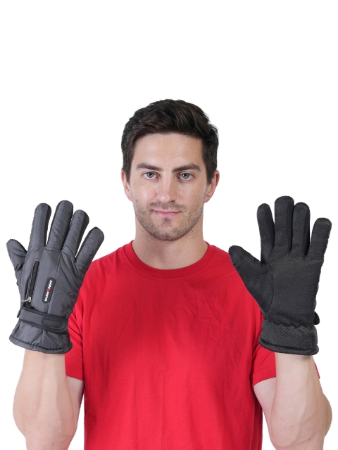 TEEMOODS Men Warm Winter Gloves