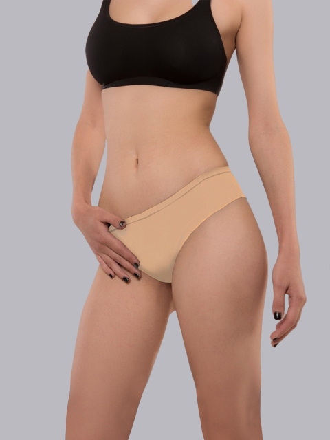 Heelium Mid Rise Hipsters Briefs P1-W-Brief-BGE-S - Image 2