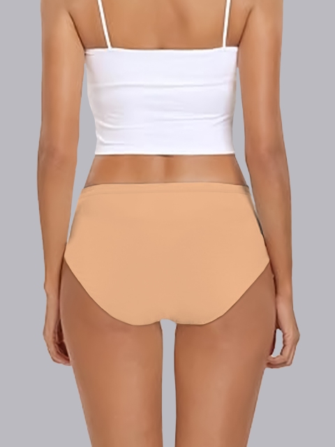 Heelium Mid Rise Hipsters Briefs P1-W-Brief-BGE-S - Image 3