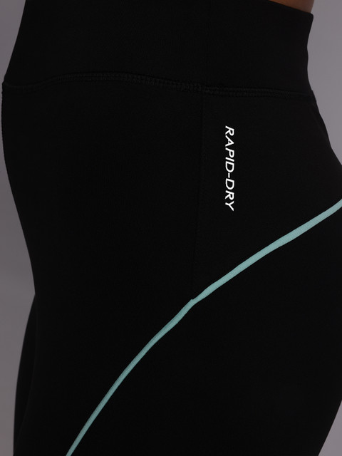 HRX by Hrithik Roshan Women Printed Rapid-Dry Running Tights - Image 8