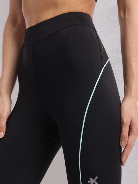 HRX by Hrithik Roshan Women Printed Rapid-Dry Running Tights - Image 6