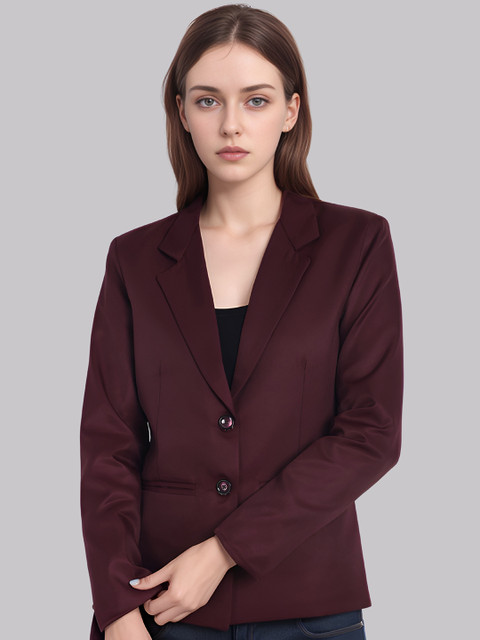 BAESD Notched Lapel Single-Breasted Blazer - Image 6