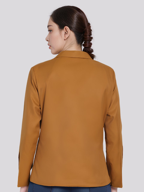 BAESD Women Notched Lapel Collar Single-Breasted Formal Blazer - Image 4