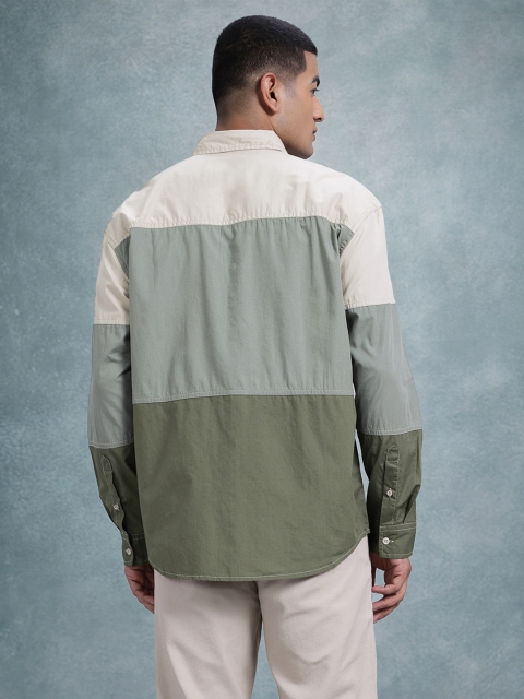 The Roadster Life Co. Striped Pure Cotton Relaxed Shirt - Image 5