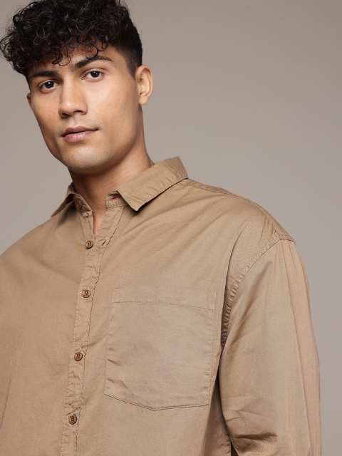 The Roadster Life Co. Relaxed Fit Drop-Shoulder Sleeves Pure Cotton Casual Shirt - Image 2