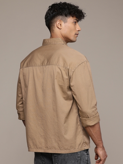 The Roadster Life Co. Relaxed Fit Drop-Shoulder Sleeves Pure Cotton Casual Shirt - Image 5