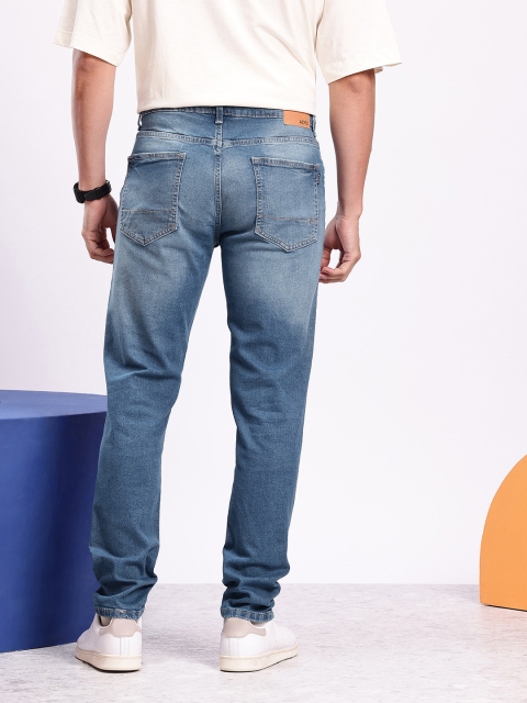 Aeropostale Men Tapered Fit Heavy Fade Stretchable Jeans - Image 4