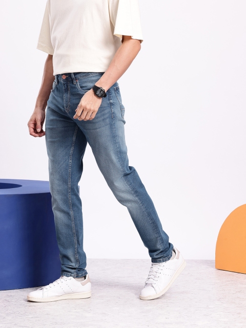 Aeropostale Men Tapered Fit Heavy Fade Stretchable Jeans - Image 3