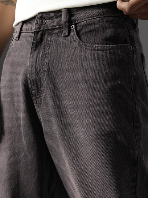 FCUK Men Loose Fit Mid-Rise Light Fade Pure Cotton Jeans - Image 6