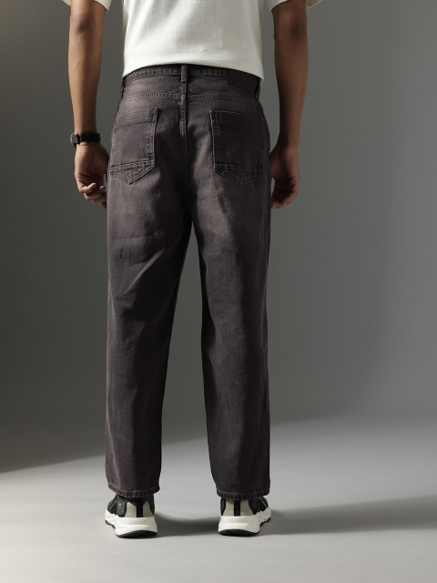 FCUK Men Loose Fit Mid-Rise Light Fade Pure Cotton Jeans - Image 5