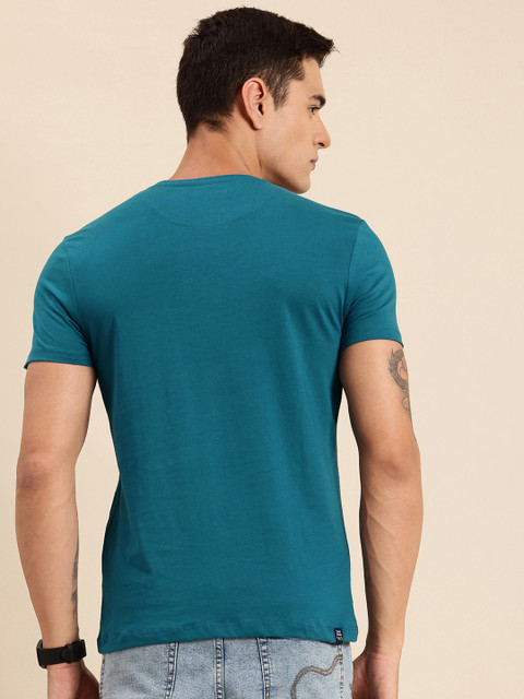 Being Human Floral Printed Pure Cotton T-shirt - Image 4