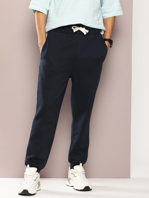 Kook N Keech Men Solid Relaxed Joggers