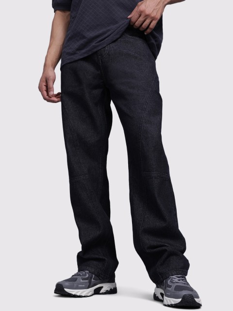 The Roadster Life Co. Men Pure Cotton Baggy Fit Jeans