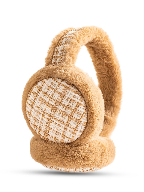 SYGA Checked Winter Foldable Ear Muffs - Image 3