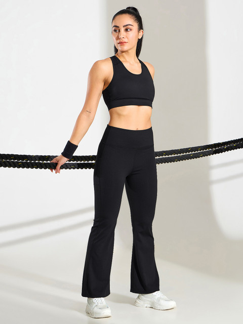 BOLDFIT Women Bootcut Free Flare Tights