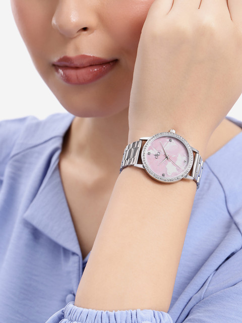 DressBerry Women Embellished Dial Analogue Watch UT-A8618-PNK-DB