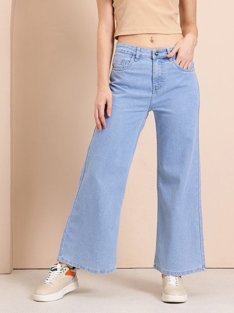 Mast & Harbour Women Wide Leg Jeans