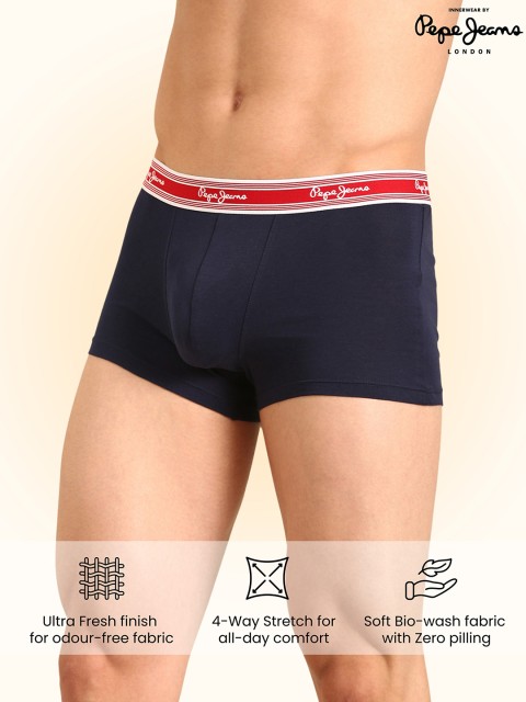 Pepe Jeans Men Cotton Hipster Briefs CLT03-01-CHML - Image 6