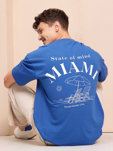 Mast & Harbour Printed Relaxed T-shirt