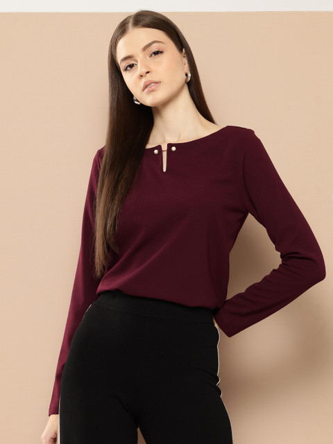 her by invictus Boat Neck Top