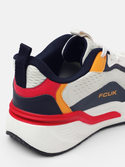 FCUK Men Colourblocked Walking Shoes - Image 4