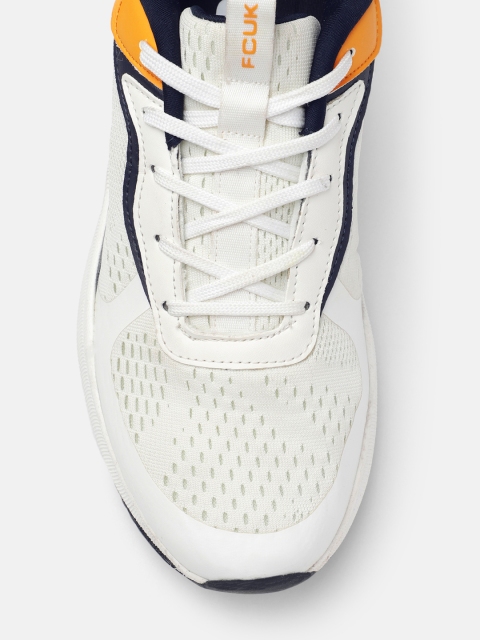 FCUK Men Colourblocked Walking Shoes - Image 5
