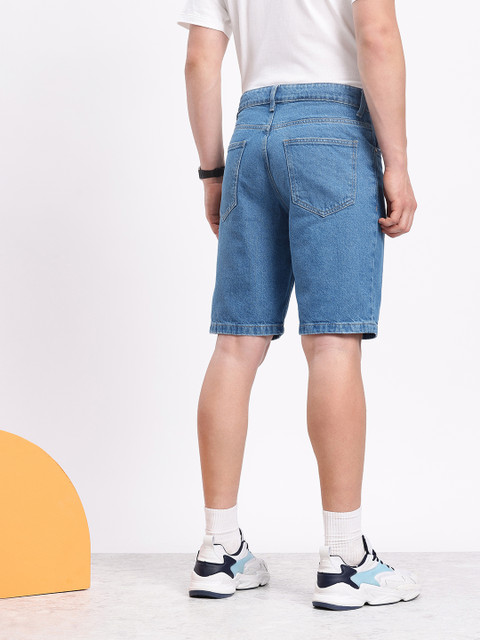 Aeropostale Men Pure Cotton Denim Shorts - Image 4