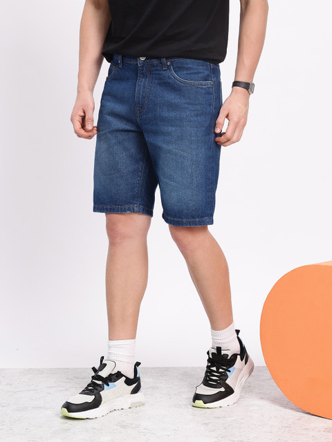 Aeropostale Men Pure Cotton Denim Shorts - Image 3