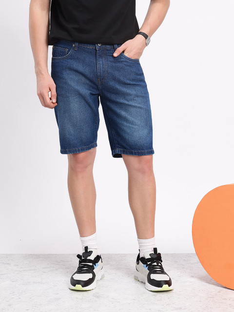 Aeropostale Men Pure Cotton Denim Shorts - Image 2