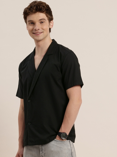 HERE&NOW Opaque Pure Cotton Casual Shirt - Image 4