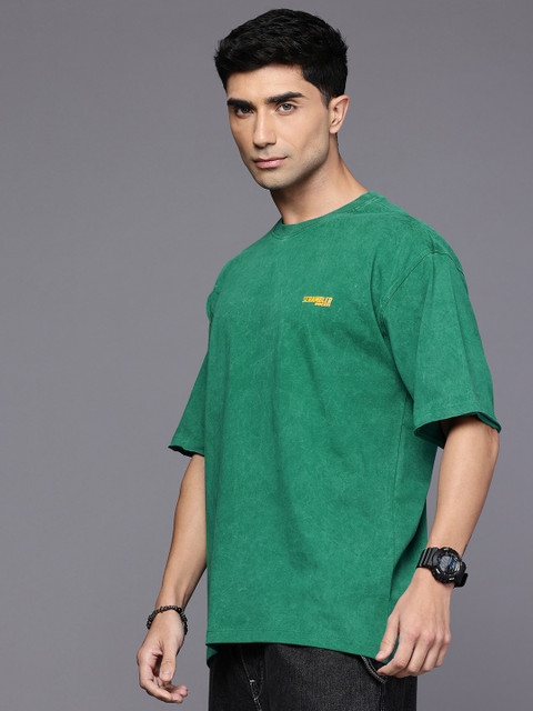Ducati Graphic Printed Drop-Shoulder Sleeves Pure Cotton T-shirt - Image 4