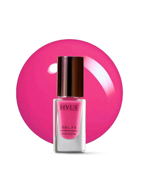 HYUE Gel FX Nail Paint Pink Lemonade Fast Dry and Chip Resistant - 14 Day Long Wear 8ml