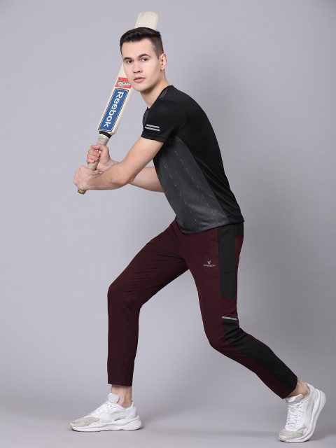 Dpassion Men Colourblocked Rapid-Dry Track Pants - Image 5