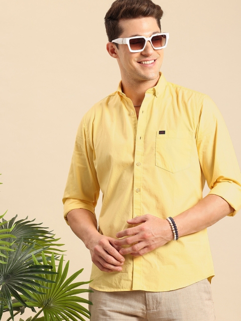 Mast & Harbour Men Standard Pure Cotton Casual Shirt